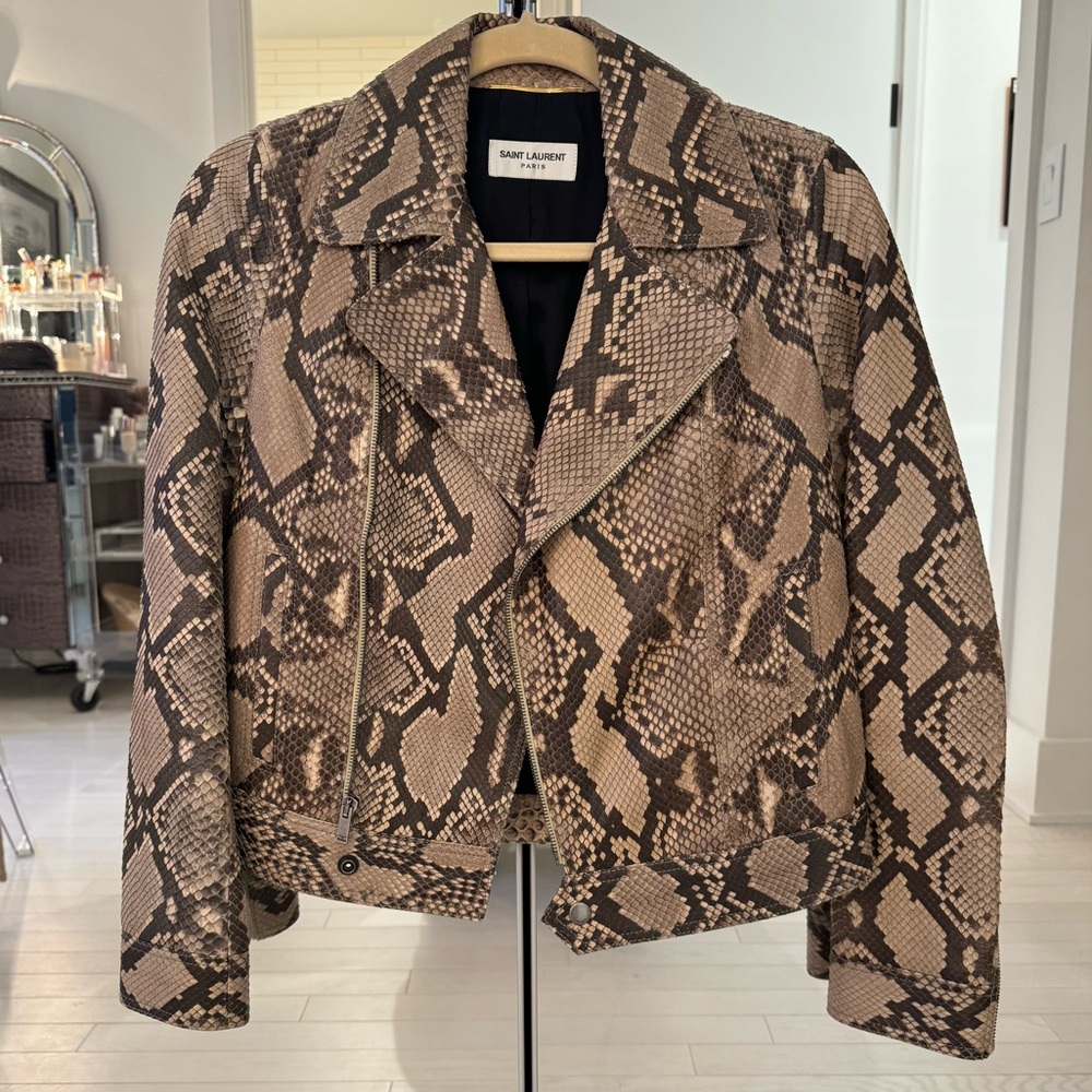 Saint Laurent Python Bomber - image 6